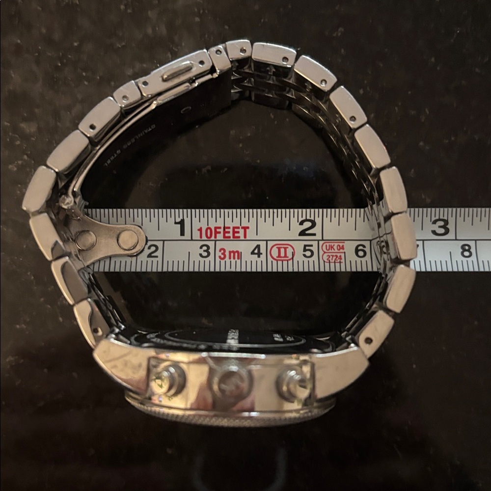 MICHAEL KORS Ritz Chronograph chrome date watch 5020 EUC - Picture 10 of 12